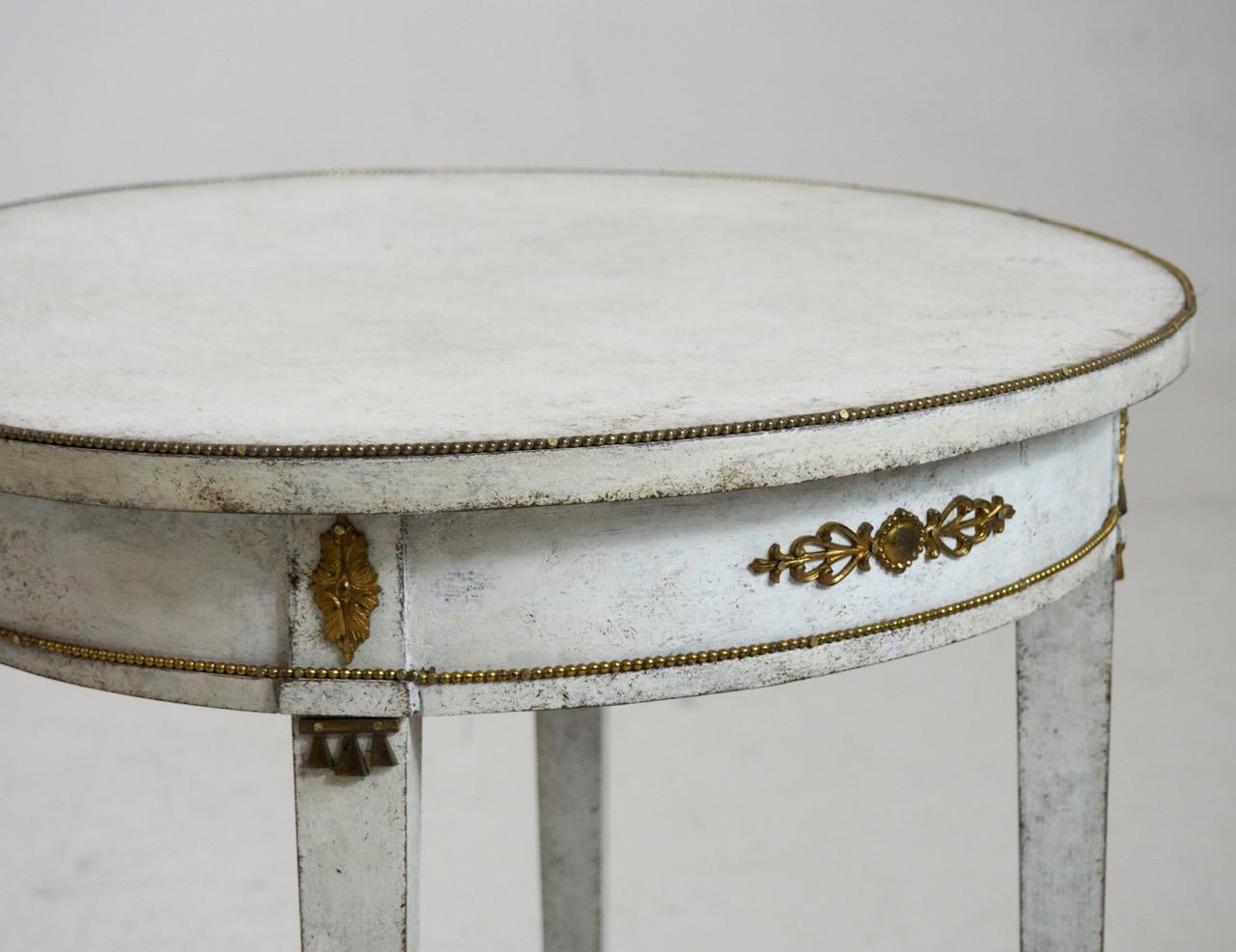 Pair of Gustavian Style Side Tables, 19th Century In Good Condition In Aalsgaarde, DK