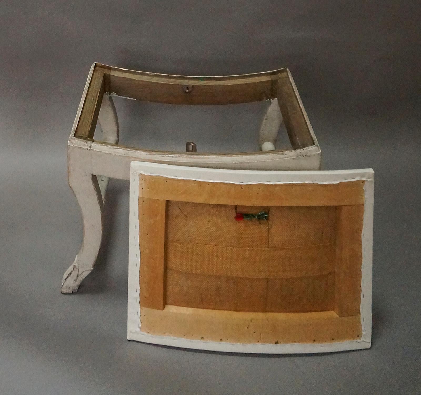 Pair of Gustavian Style Swedish Stools 1