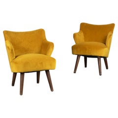 Pair of Gustavo Pulitzer armchairs Mod.525, 1950