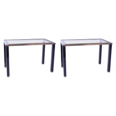 Pair of Guy Lefèvre for Maison Jansen Side Tables