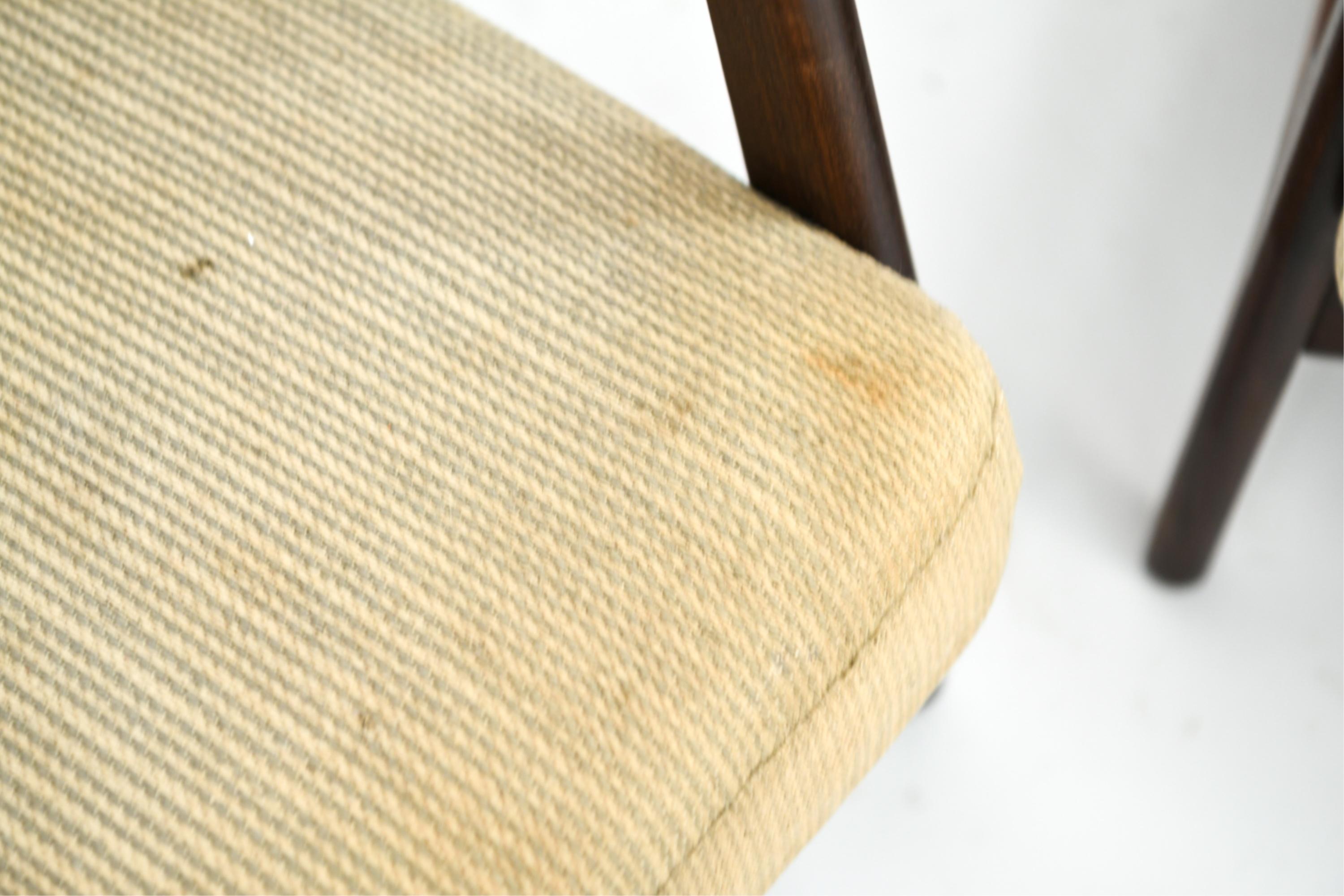 Wood Pair of H. Brockmann-Petersen Danish Lounge Chairs