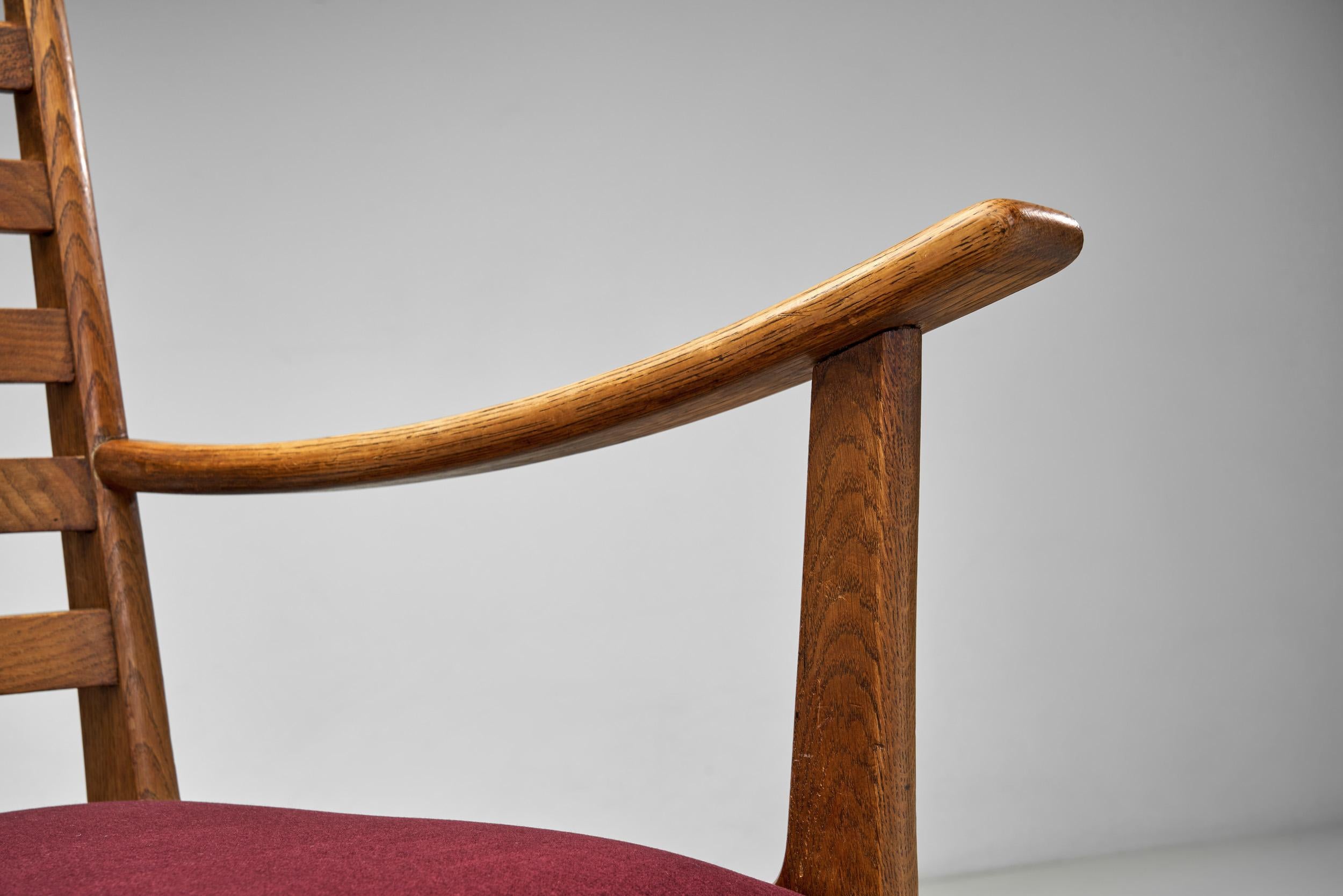 Paire de fauteuils de l'école Haagse par Bas Van Pelt, Pays-Bas, vers 1930 en vente 4