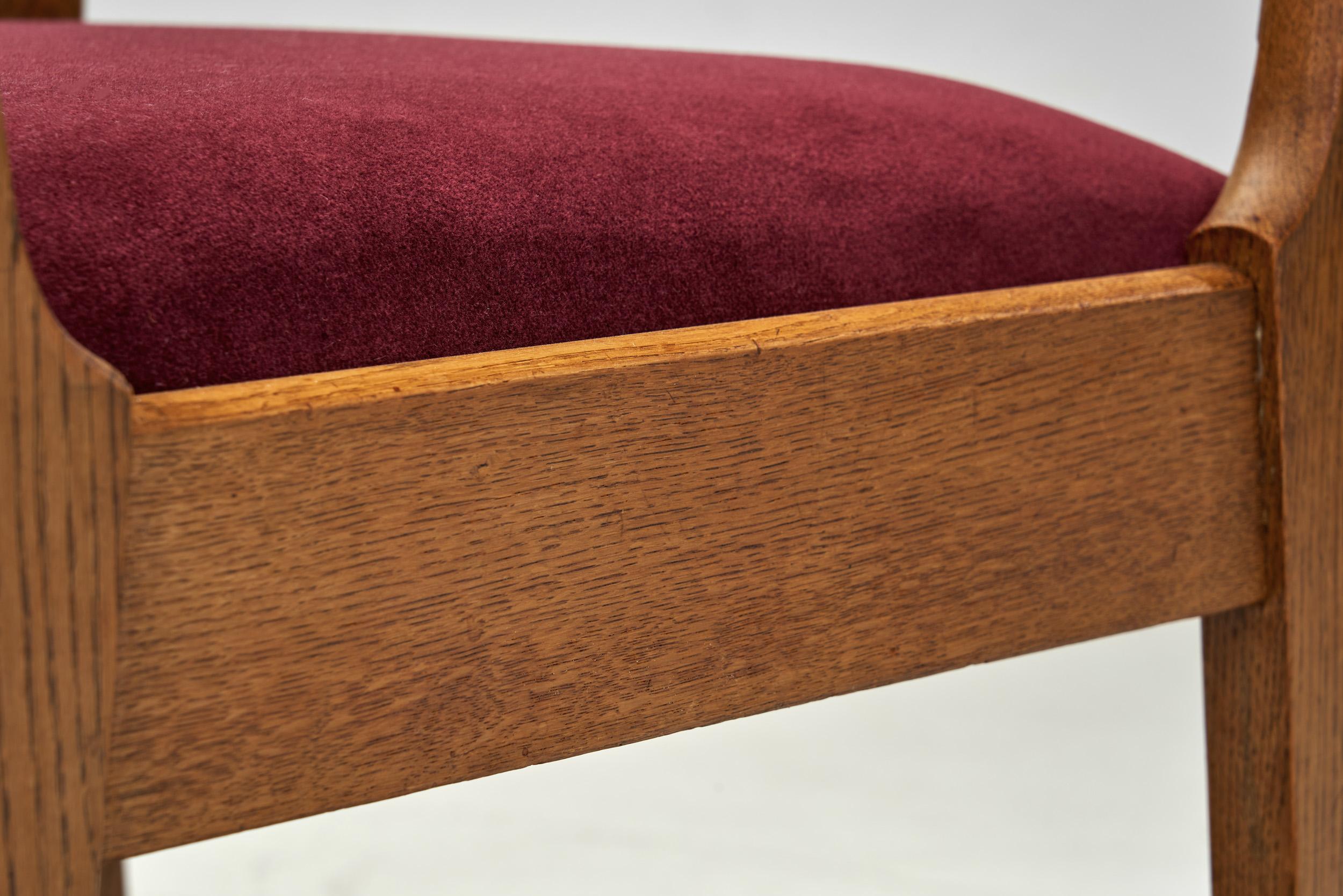 Paire de fauteuils de l'école Haagse par Bas Van Pelt, Pays-Bas, vers 1930 en vente 7