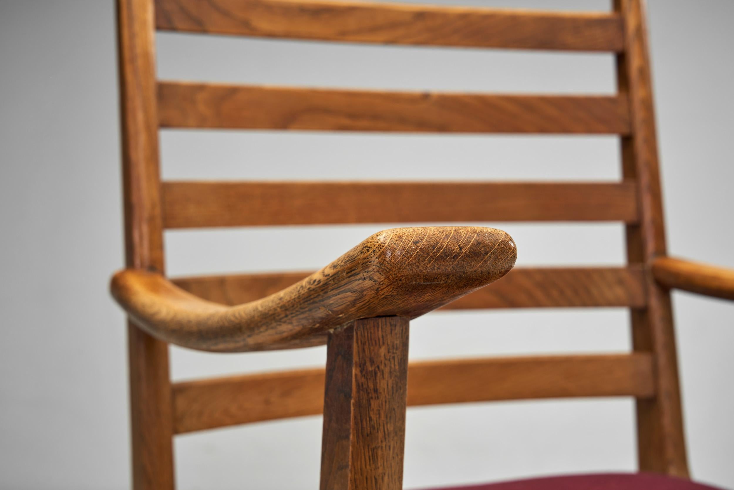 Paire de fauteuils de l'école Haagse par Bas Van Pelt, Pays-Bas, vers 1930 en vente 2