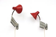 Pair of Hala Zeist Wall Mount Scissor Lamps