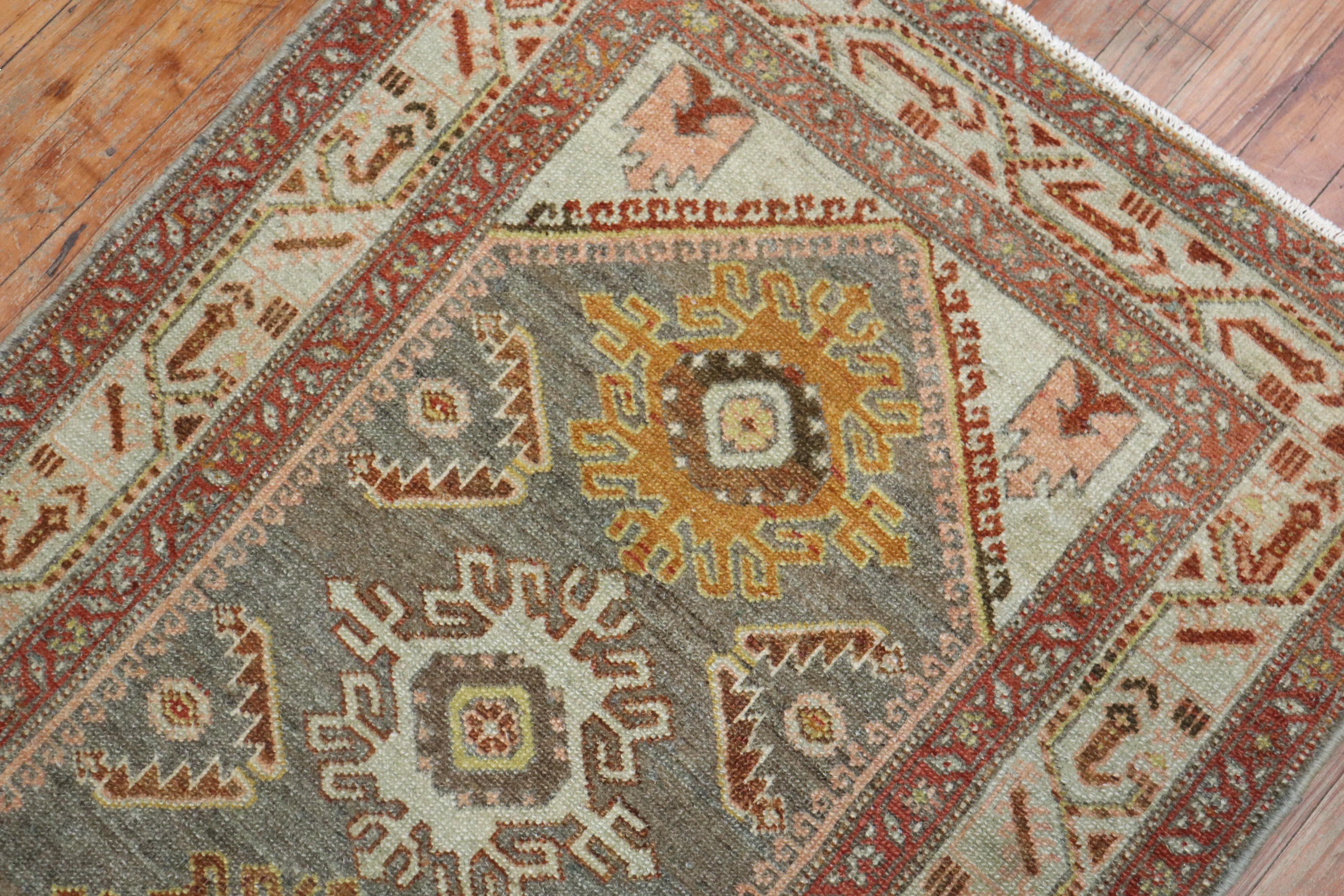 Pair of Hallway Persian Malayer Runners 5