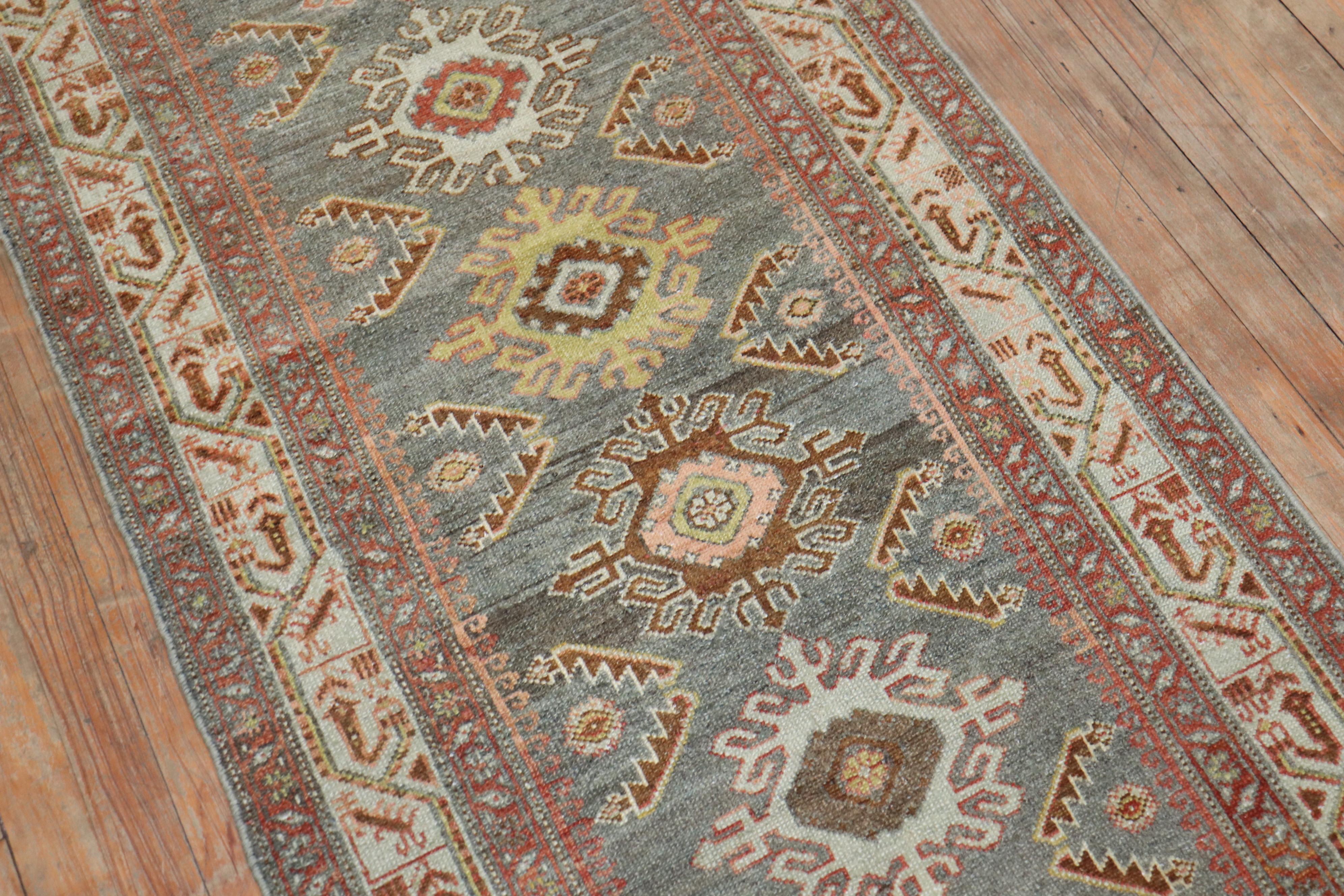 Pair of Hallway Persian Malayer Runners 7