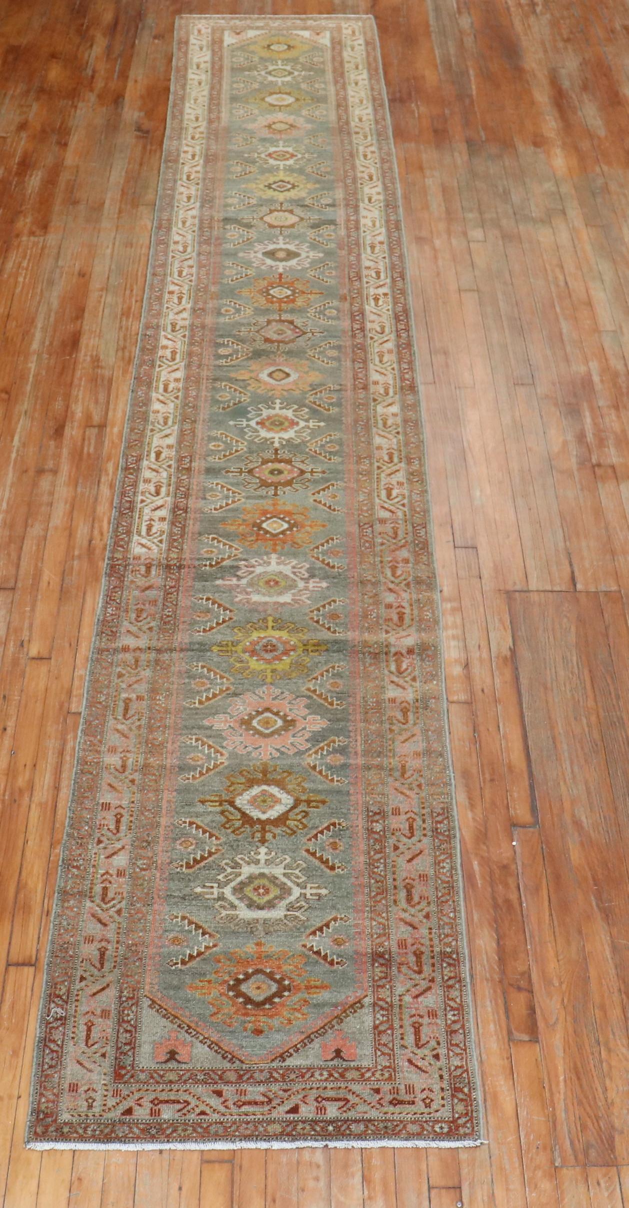 Pair of Hallway Persian Malayer Runners 9