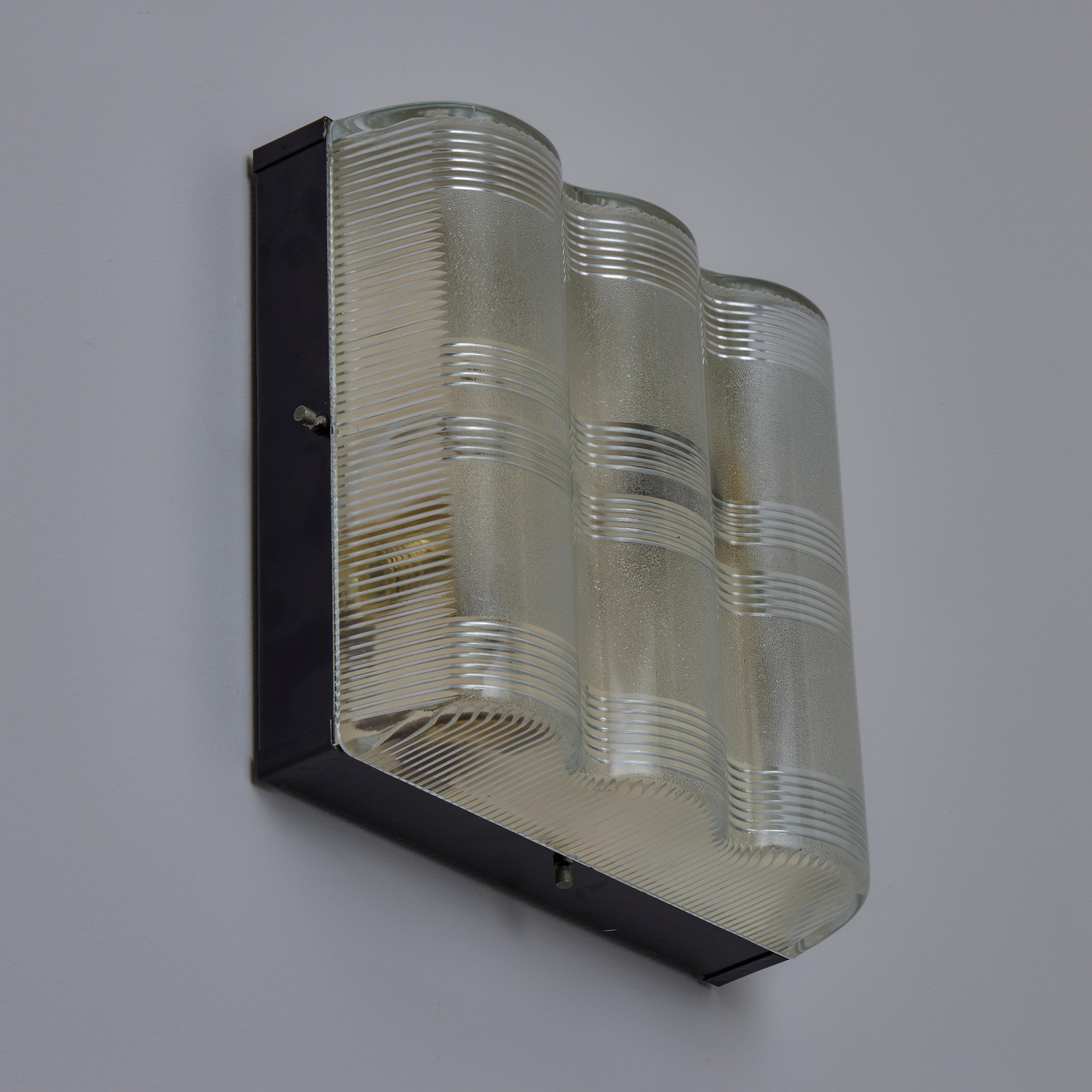 Pair of Halophane Sconces For Sale 2
