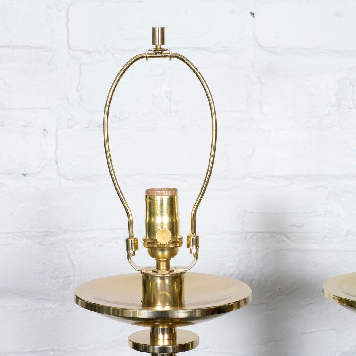 Paire de lampes de table de style 