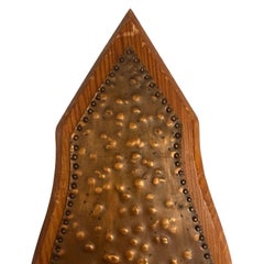 Pair of Hammered Copper Sconces