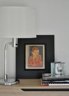 Pair of Hand Blown Glass Bookends