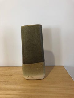 Pair of Hand Built Ceramic Vases