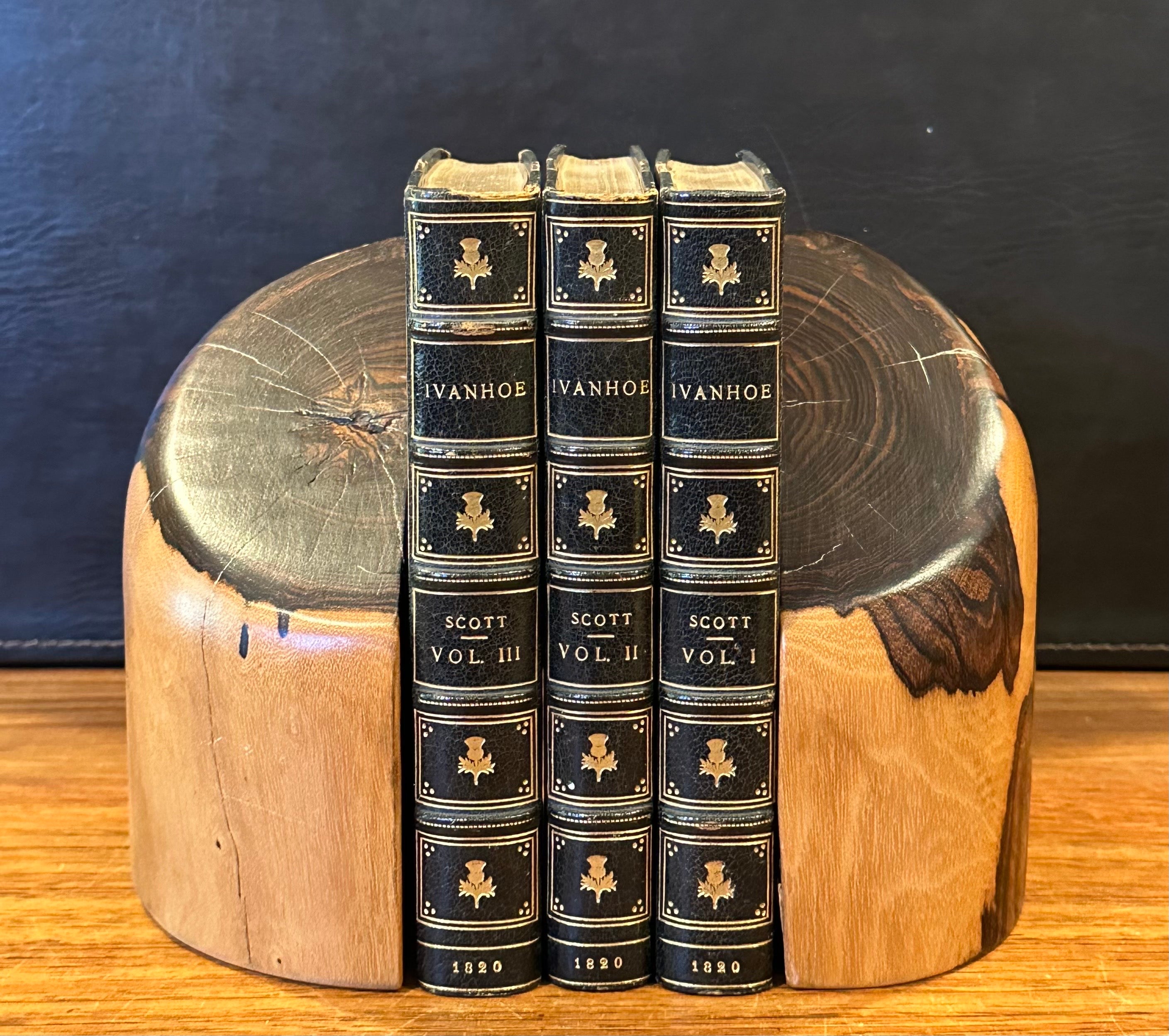 Pair of Hand Carved Modern Mexican Cocobolo Wood Bookends by Don Shoemaker For Sale 2
