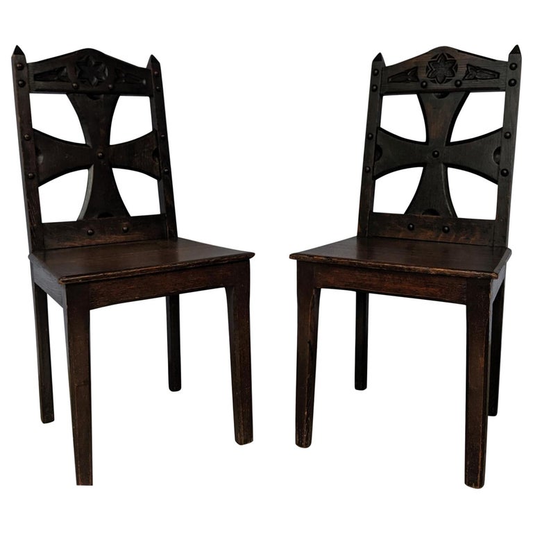 Arts And Crafts Chairs 118 For Sale At 1stdibs