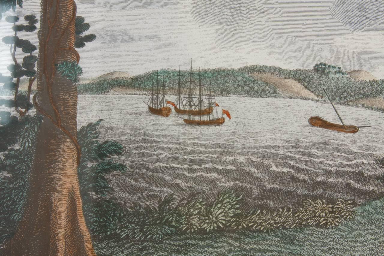 Pair of Hand-Colored British Colonial Prints of Jamaica 7