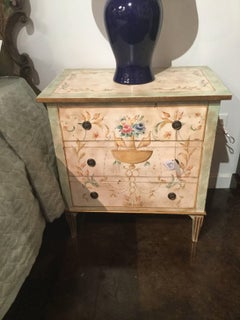 Pair of Hand-Painted Italian Nightstands - FREE LOCAL DELIVERY