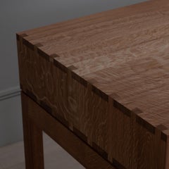 Pair of Handcrafted English Oak Drawer Nightstands by SUM Furniture