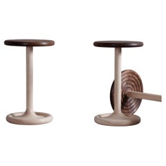 Pair of Handcrafted English Side/Drink Tables