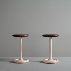 Pair of Handcrafted English Side Tables