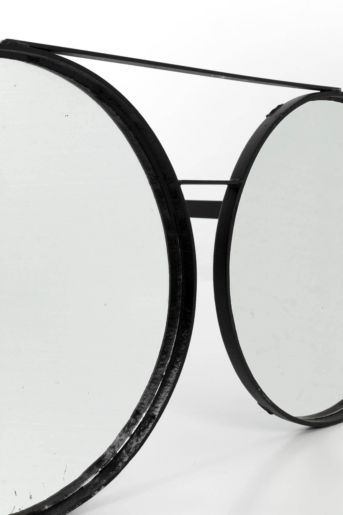 British Pair of Handcrafted Oversized Glasses