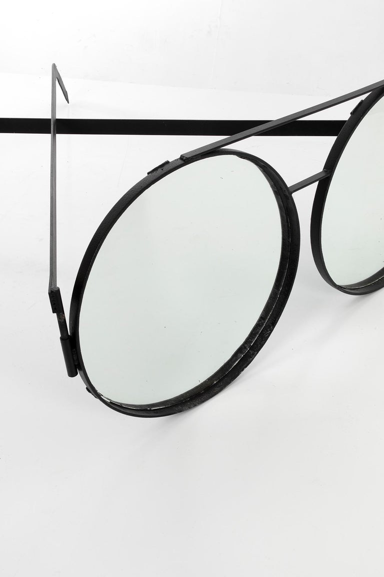 Pair of Handcrafted Oversized Glasses For Sale at 1stDibs