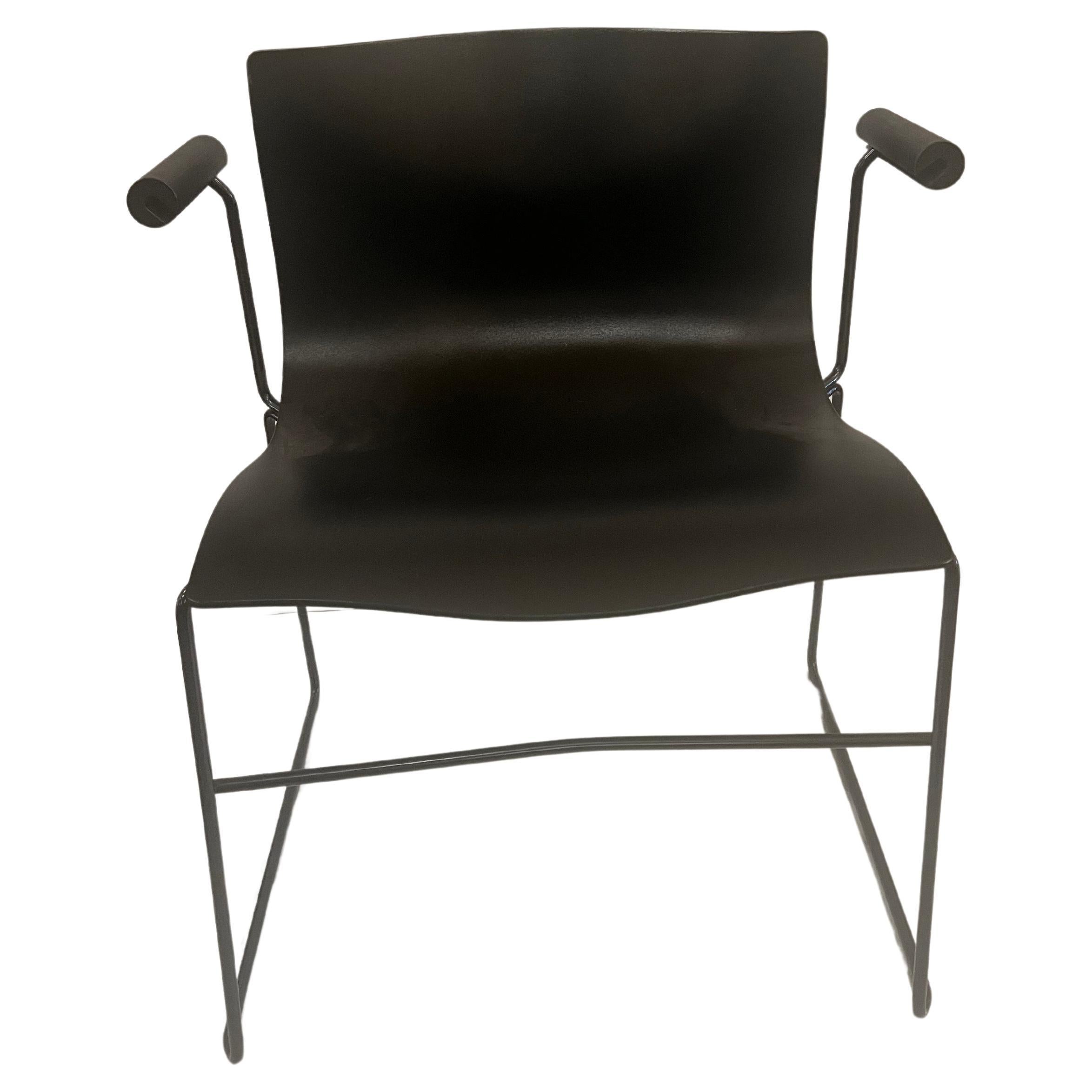 Américain Paire de fauteuils en mouchoir de poche  Conçu par Massimo Vignelli pour Knoll Studio en vente