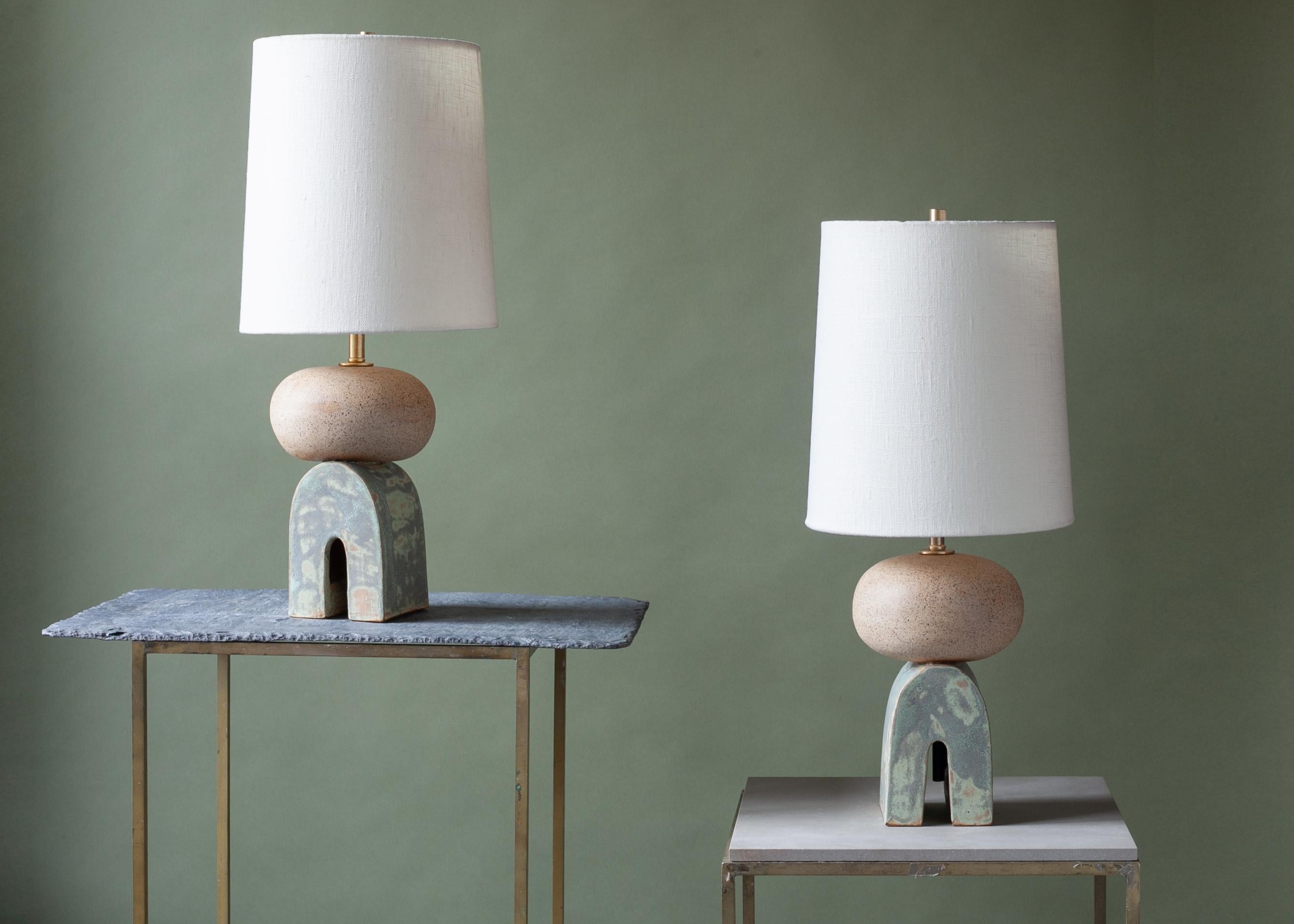 tan lamps