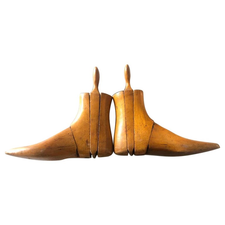 Vintage wooden sale shoe inserts