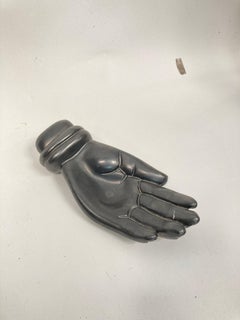 Pair of "hands " ceramic vide poche by Jean Marais