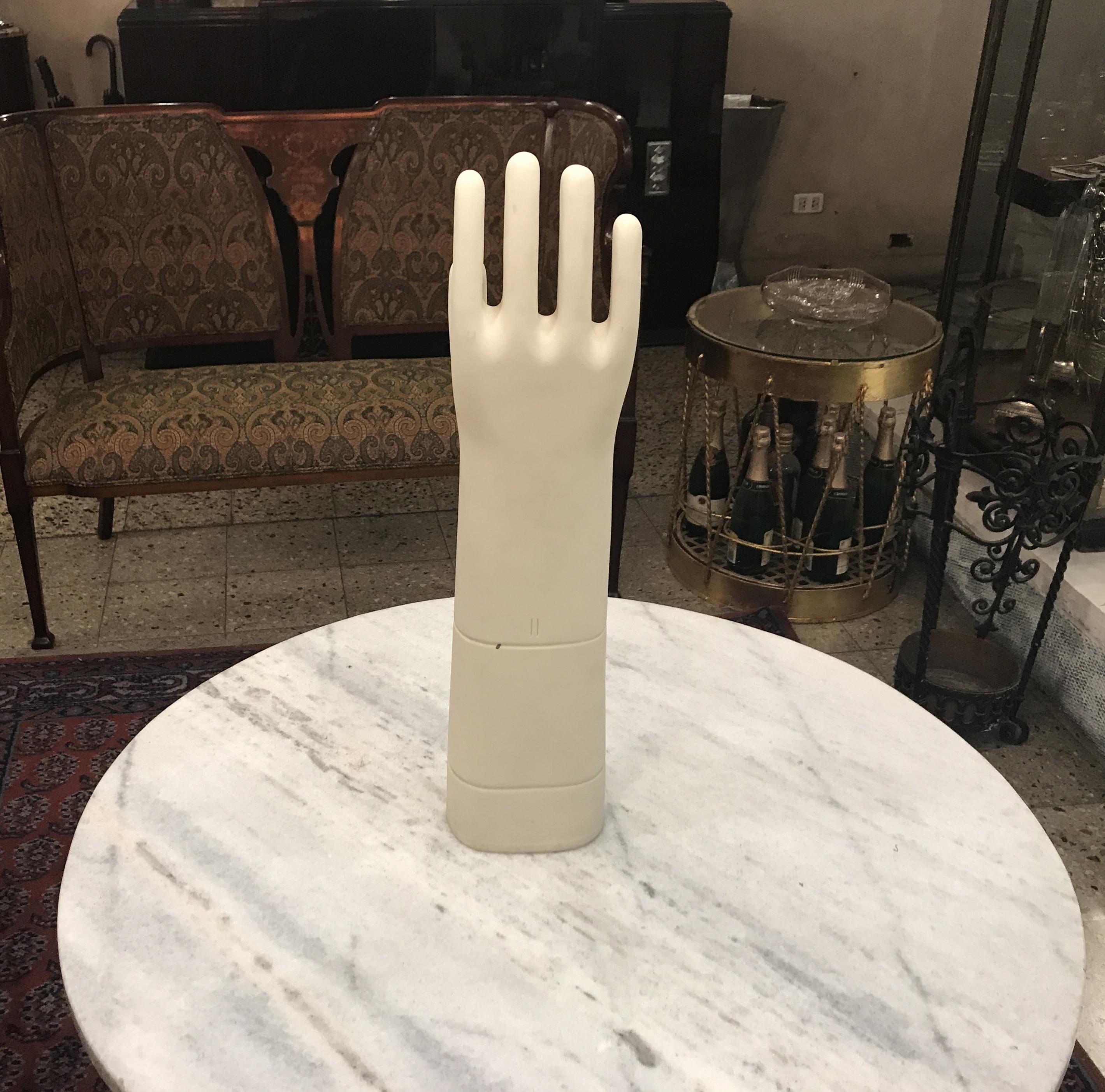 Art Deco Pair of Hands, they are work glove molds For Sale