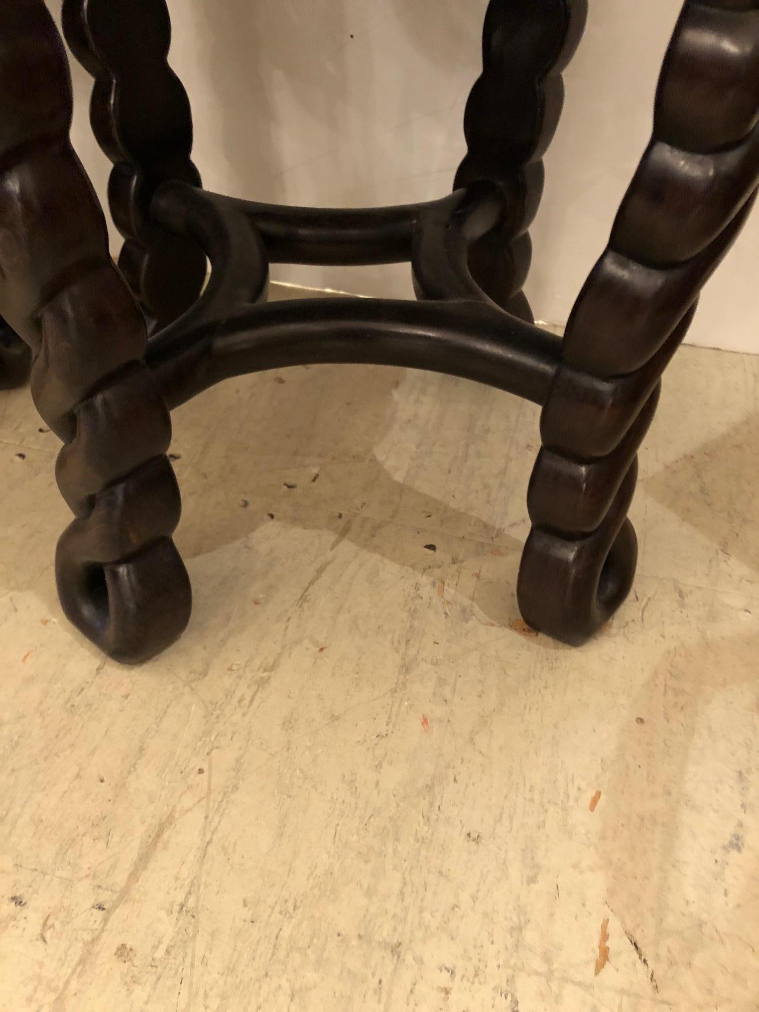 exotic end tables