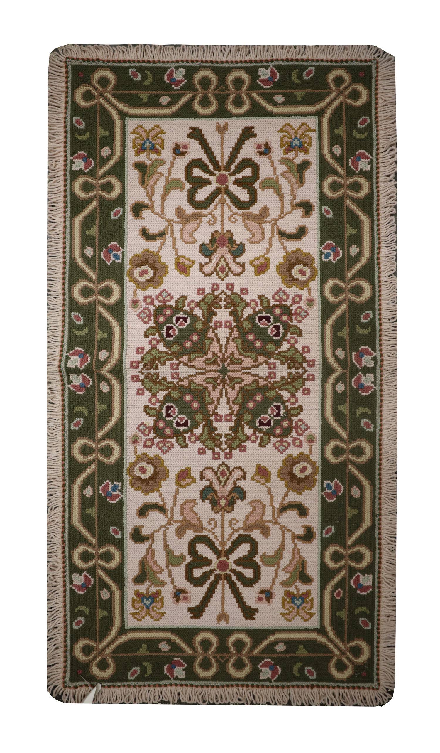 Are you On the lookout for new carpets to enhance your living room or bedroom? These Beautiful rugs could make the perfect accessory. This elegant wool needlepoint is a classic example of a modern Portuguese style rug woven by hand in China in the