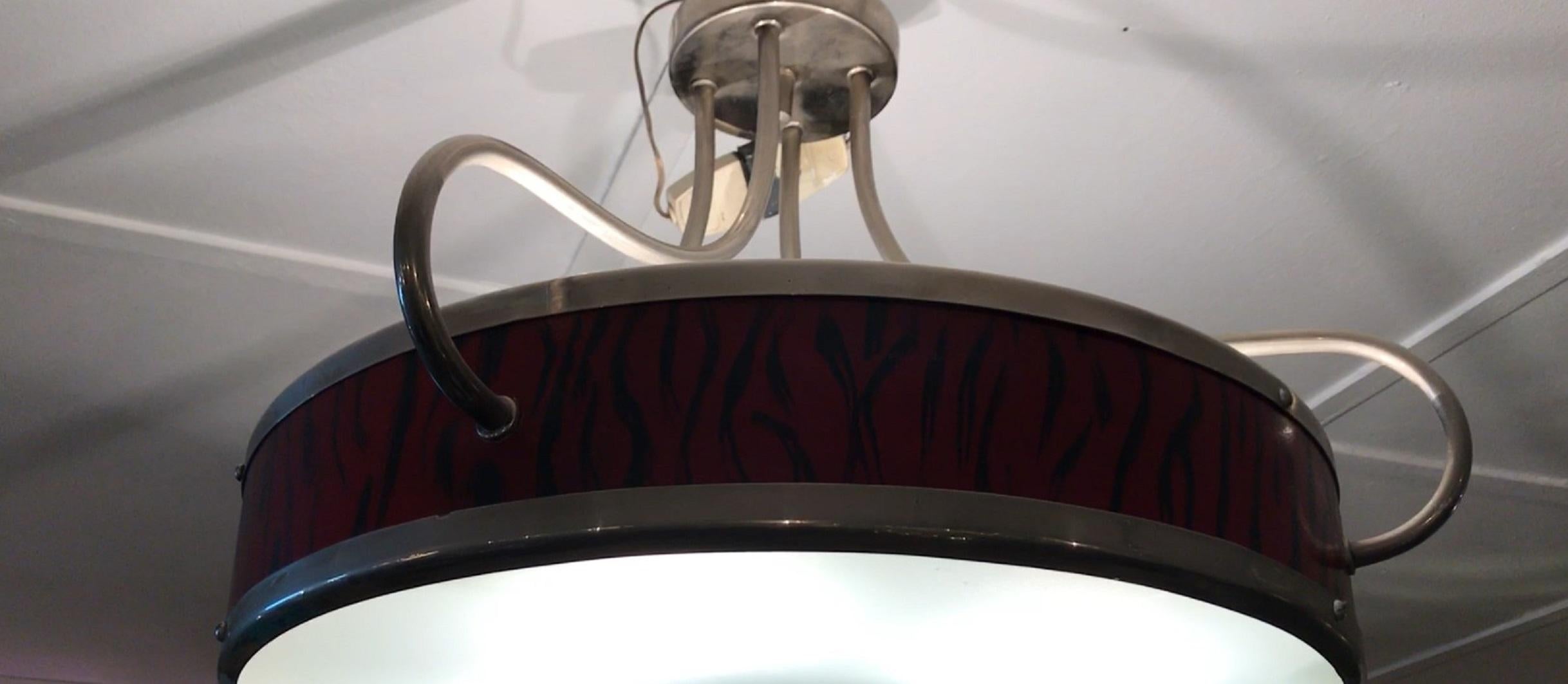 Coppia di lampade a sospensione Italia, 1960 in vendita 3