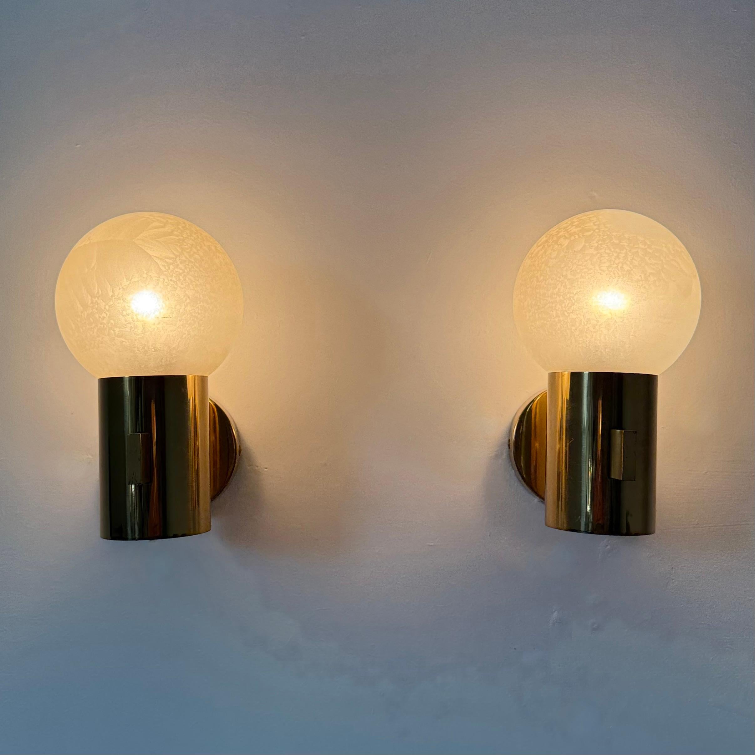 Paar Hans Agnes Jackobsson Wandlampen Wandleuchter , 1970er Jahre im Angebot 2