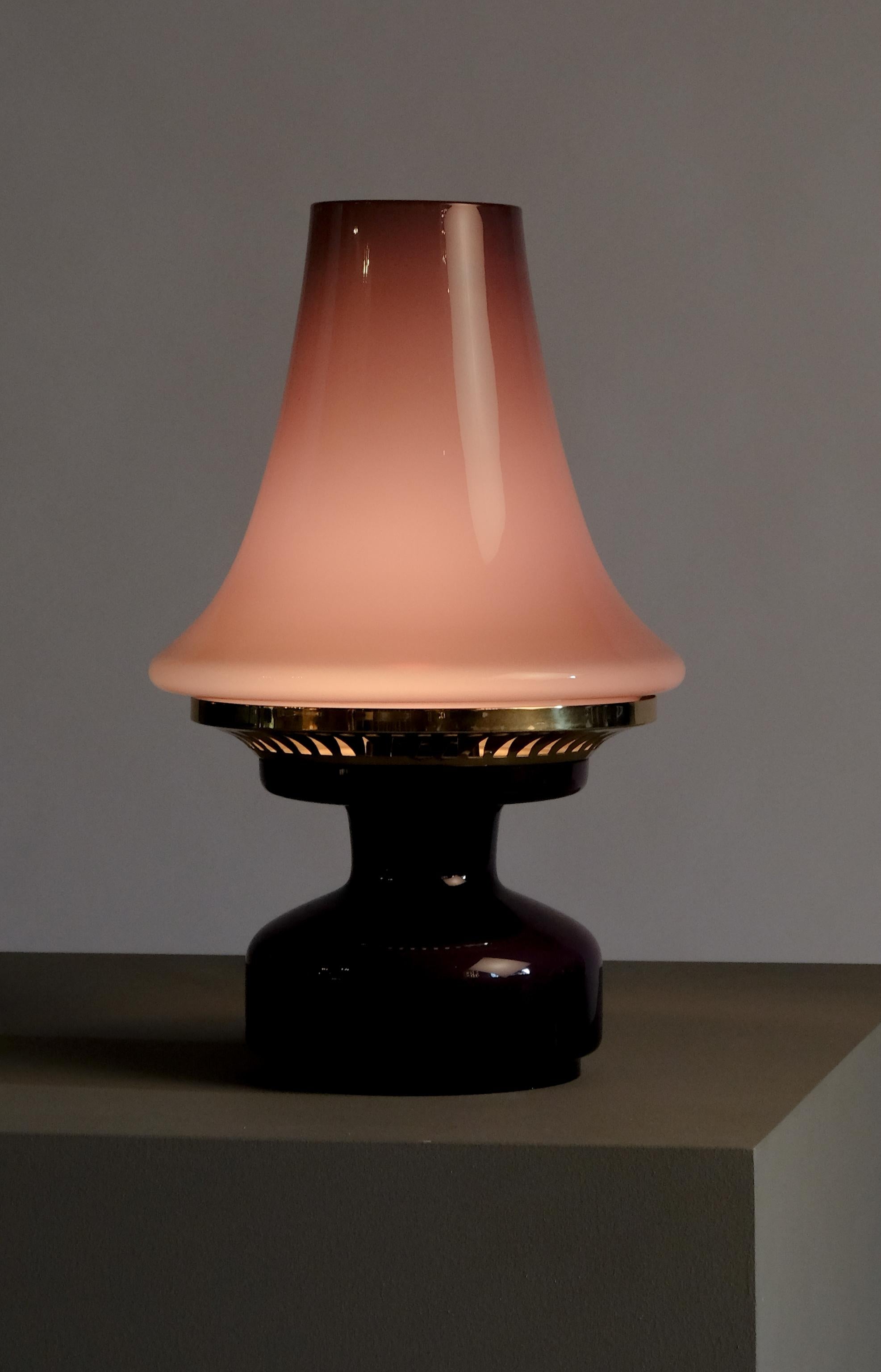 Mid-20th Century Pair of Hans-Agne Jakobsson B-124 Table Lamps, 1960s For Sale