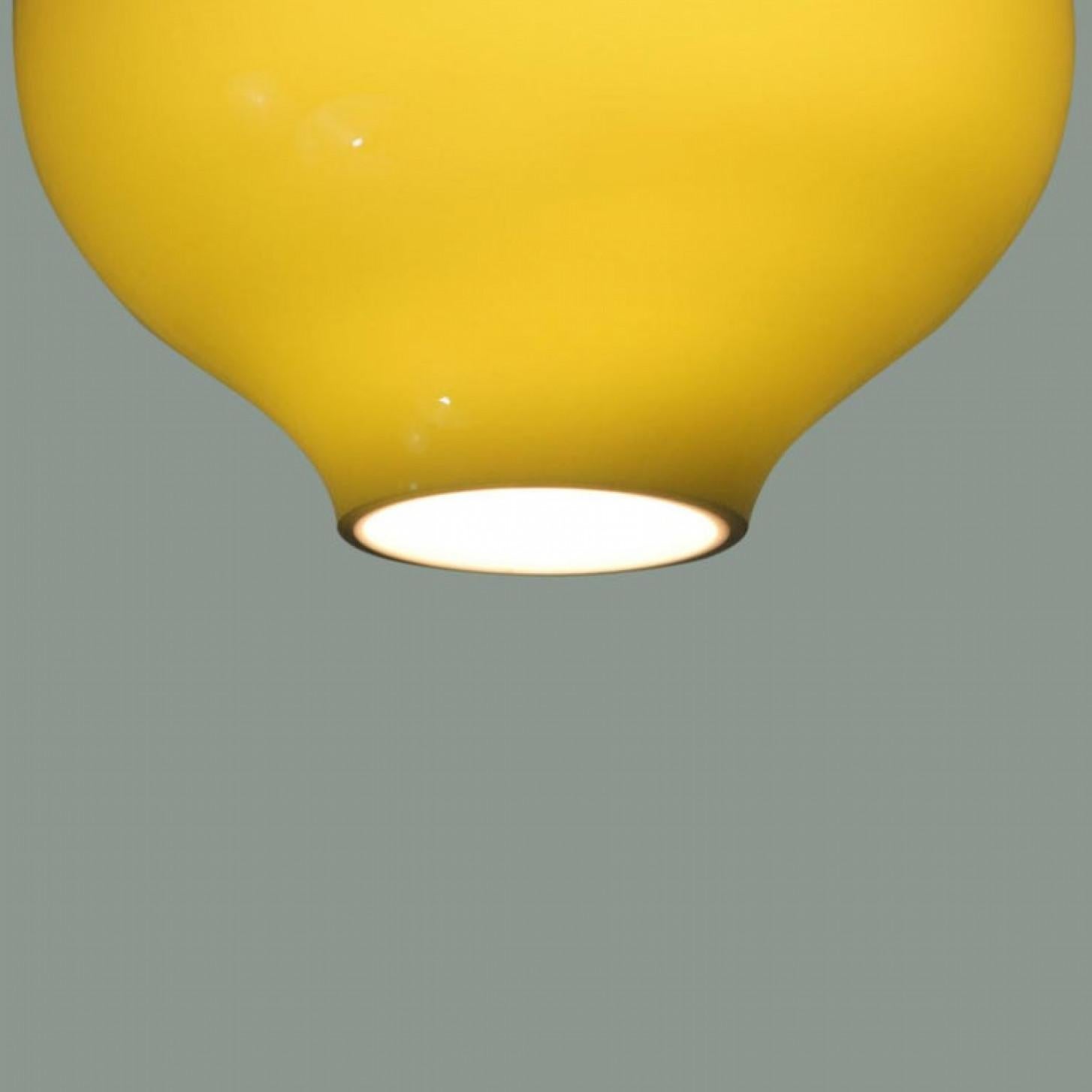 Altro Coppia di lampade a sospensione in vetro verde Hans-Agne Jakobsson for Staff, 1960 in vendita