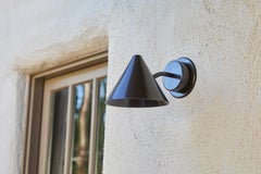 Pair of Hans-Agne Jakobsson 'Mini-Tratten' Outdoor Sconces in Painted Steel