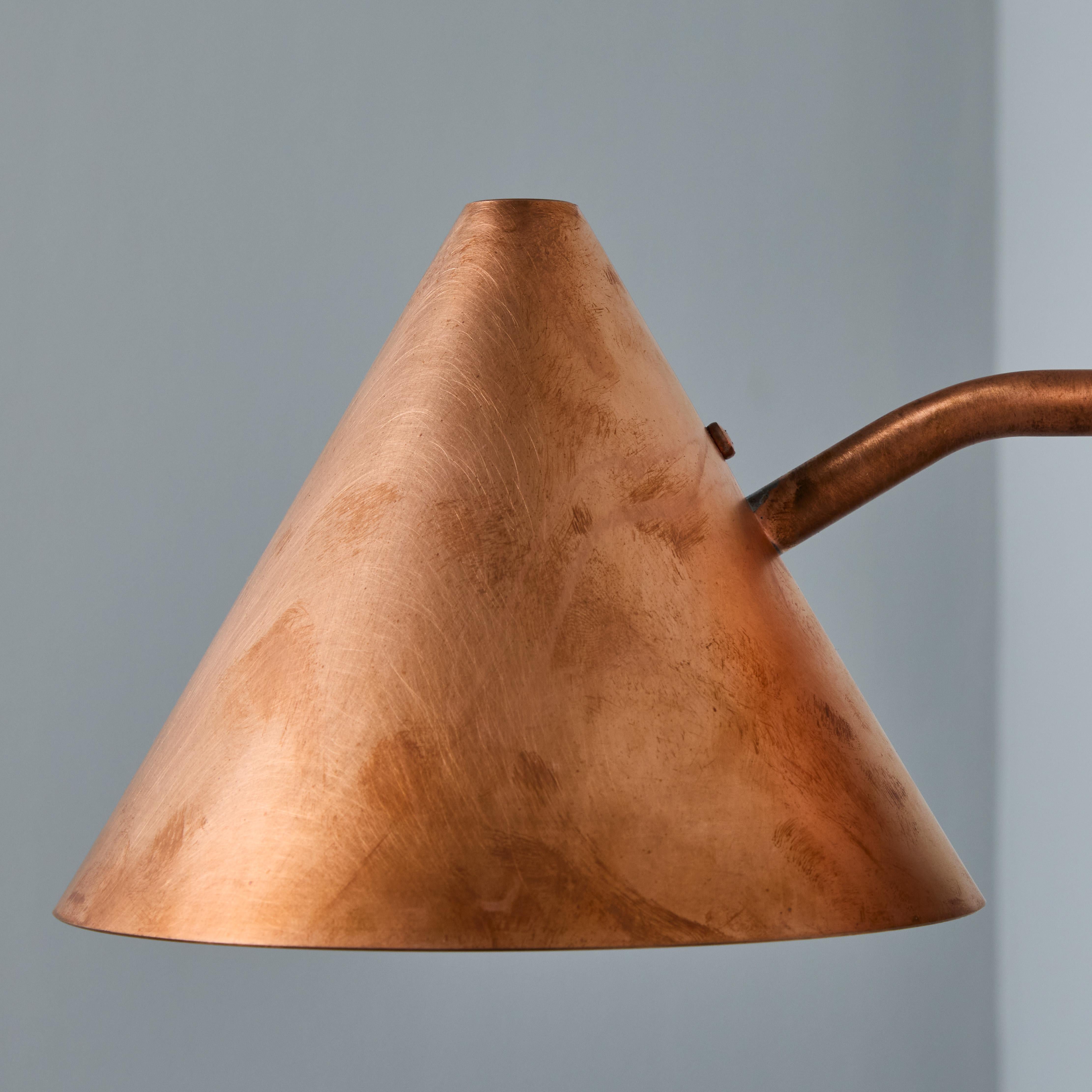Coppia di lampade da esterno in rame grezzo 'Mini-Tratten' di Hans-Agne Jakobsson in vendita 2