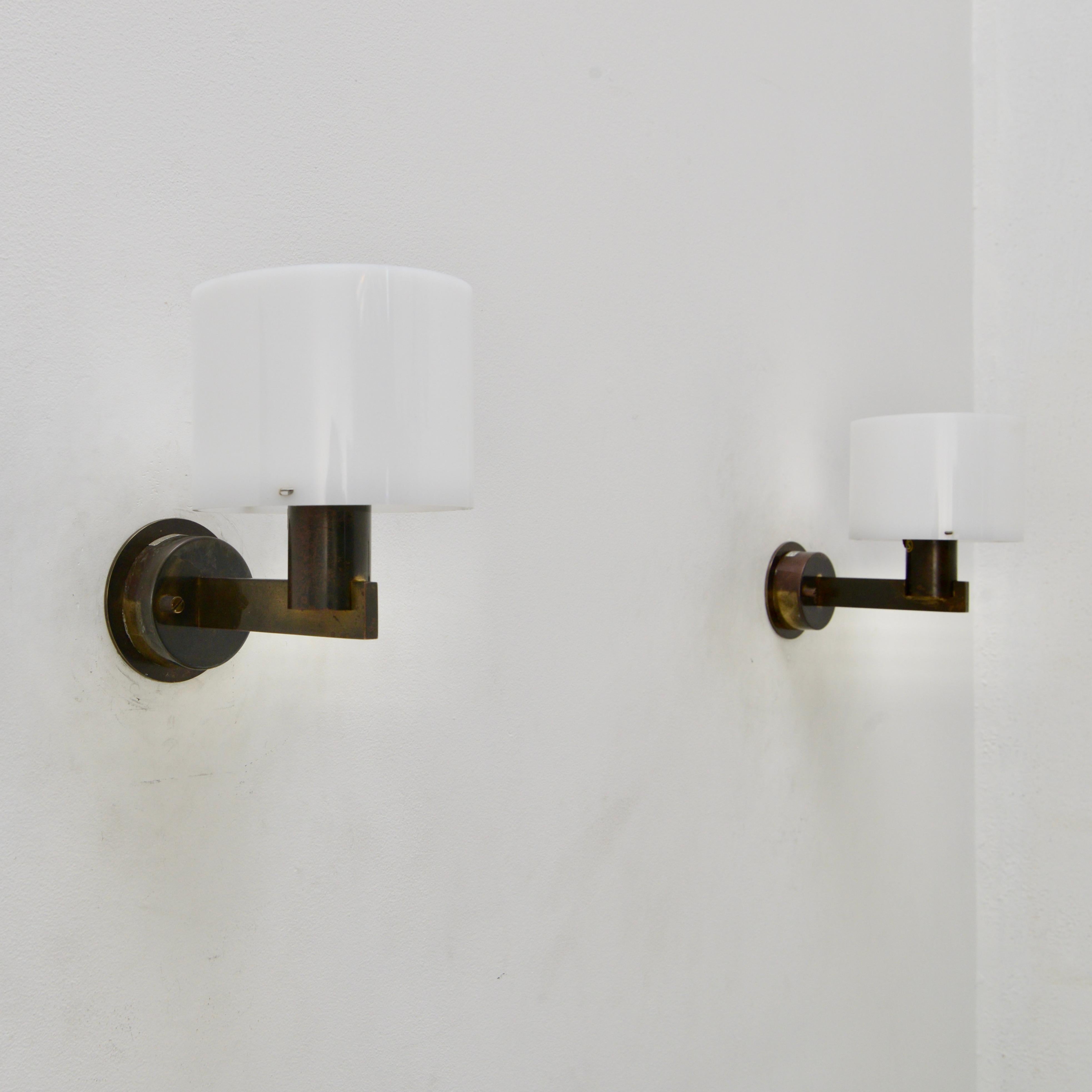 Scandinavian Modern Pair of Hans-Agne Jakobsson Sconces