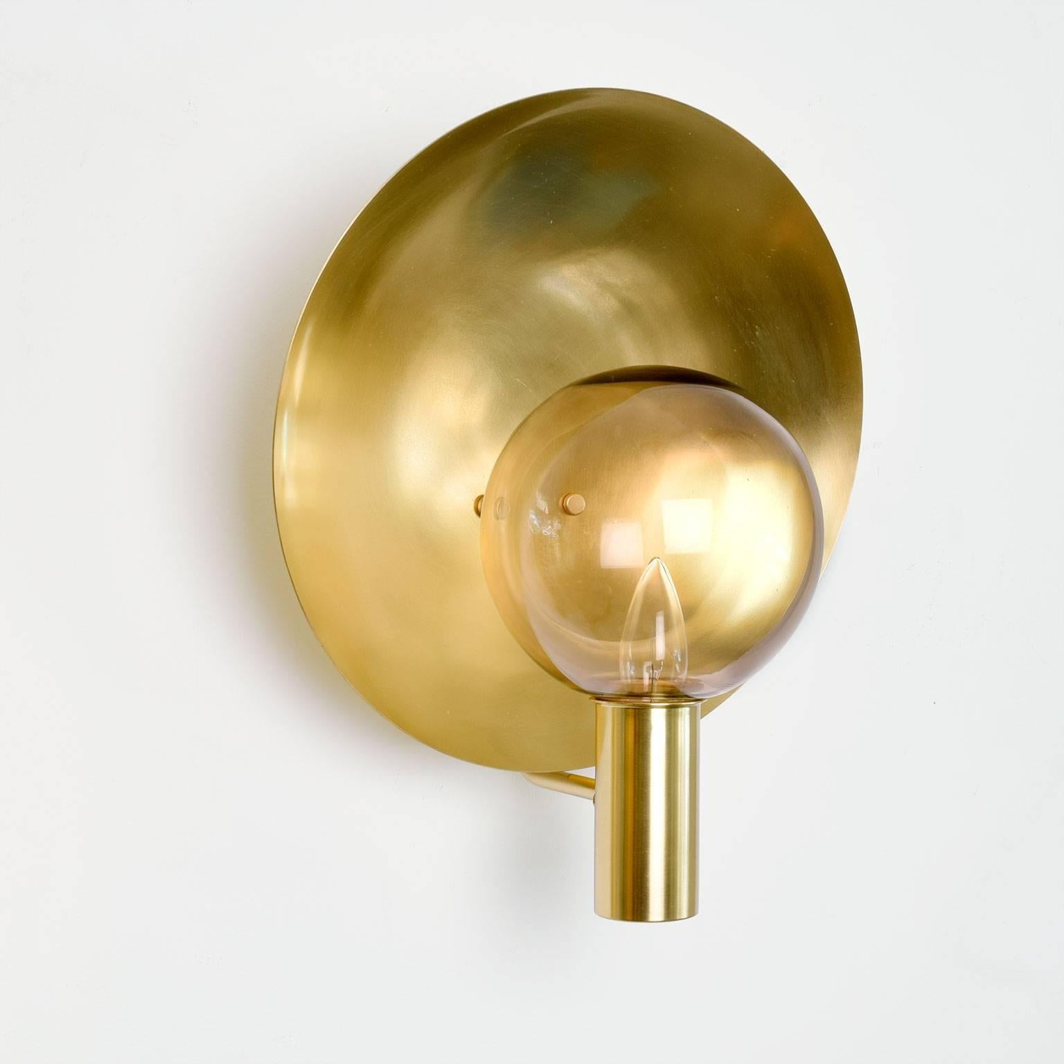 Pair of Hans-Agne Jakobsson Sconces Markaryd Scandinavian Modern In Excellent Condition In New York, NY
