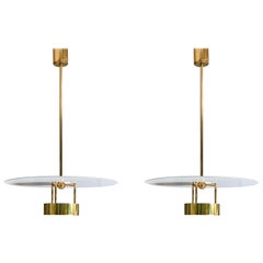 Scandinavian Modern Lighting Light Fixtures 3 730 For At Pair Of Hans Agne Jakobsson Suspensions