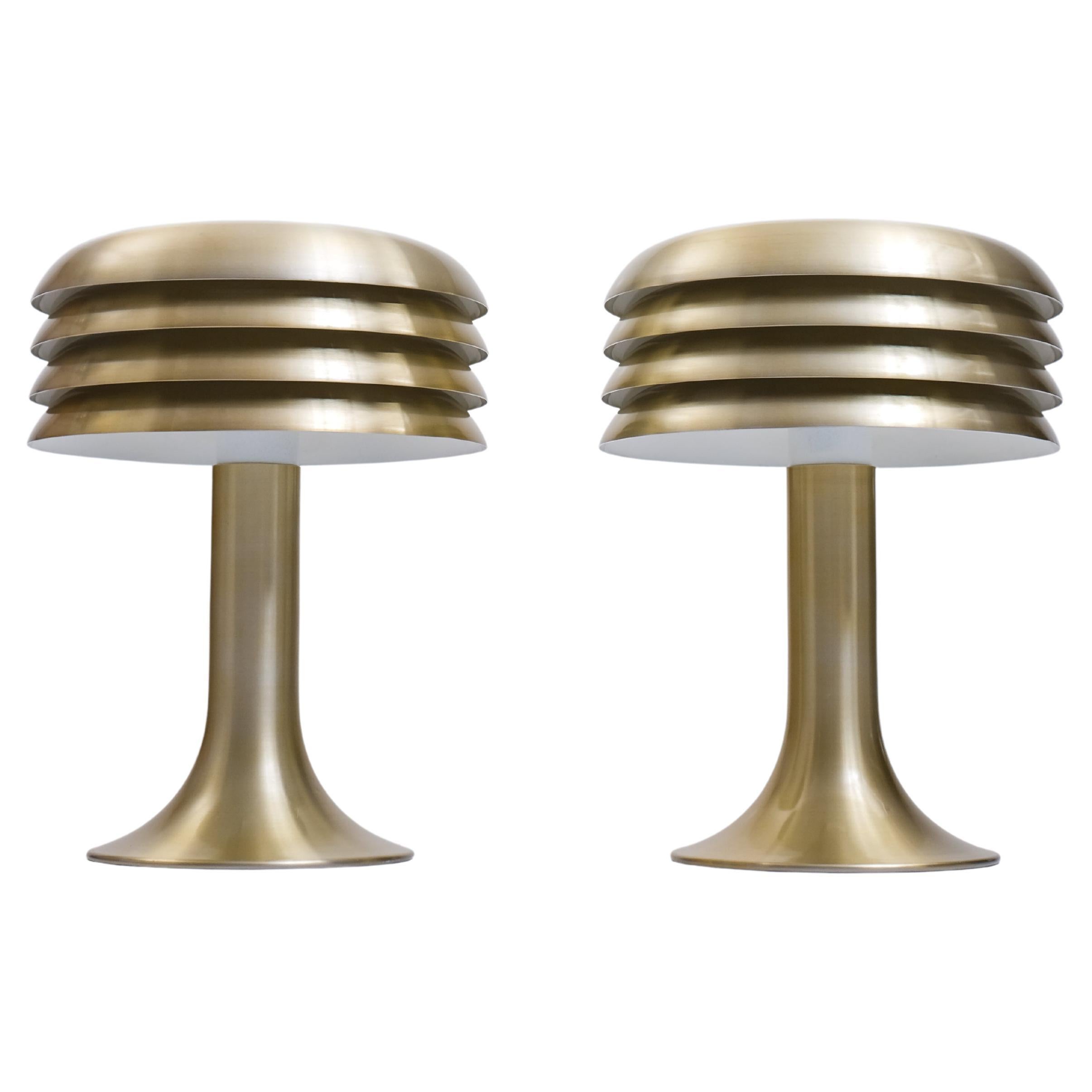 Pair of Hans-Agne Jakobsson Table Lamps BN-26, 1960s For Sale