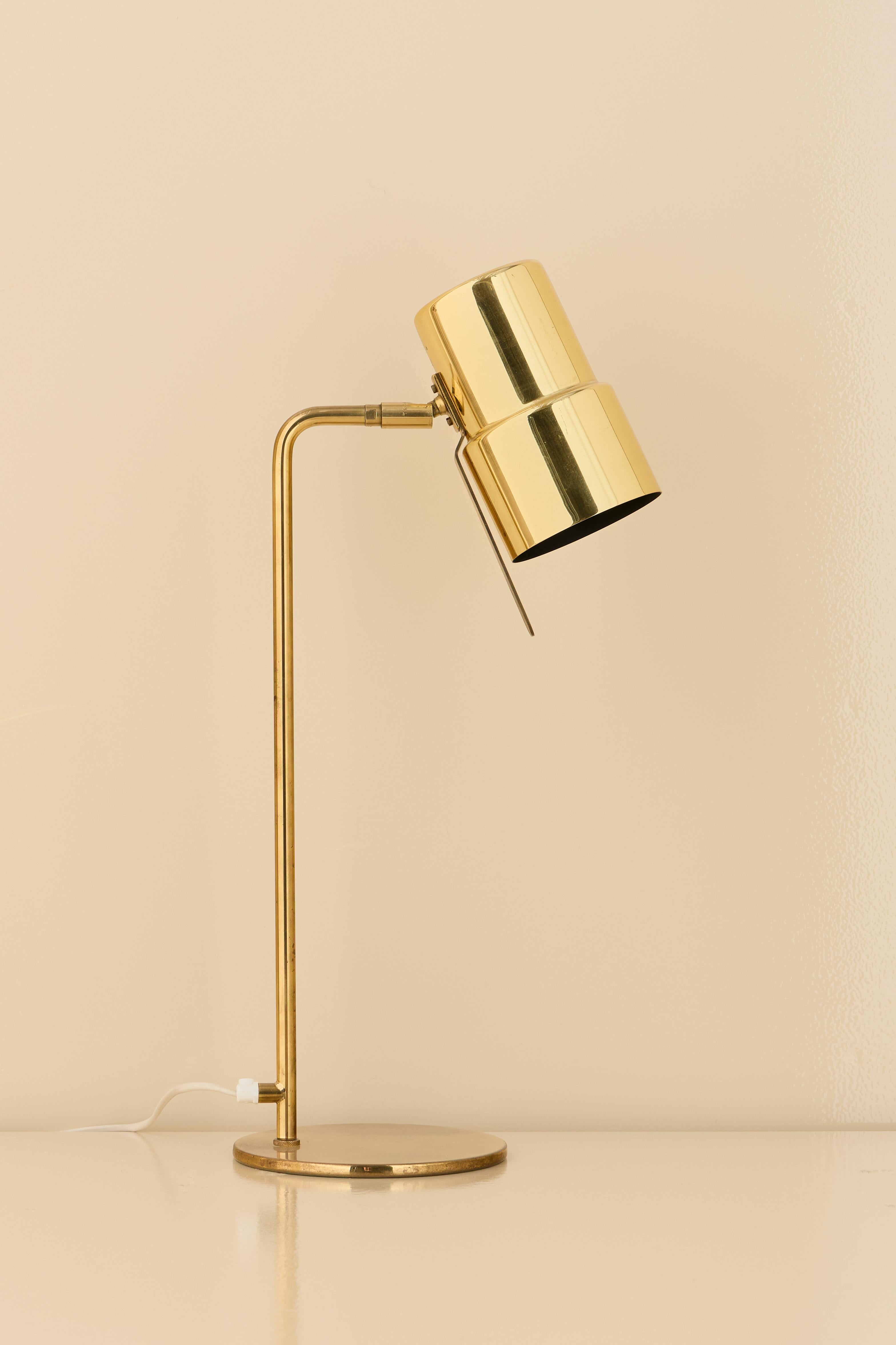 Suédois Paire de lampes de bureau Hans-Agne Jakobsson modèle B-195, années 1960 en vente
