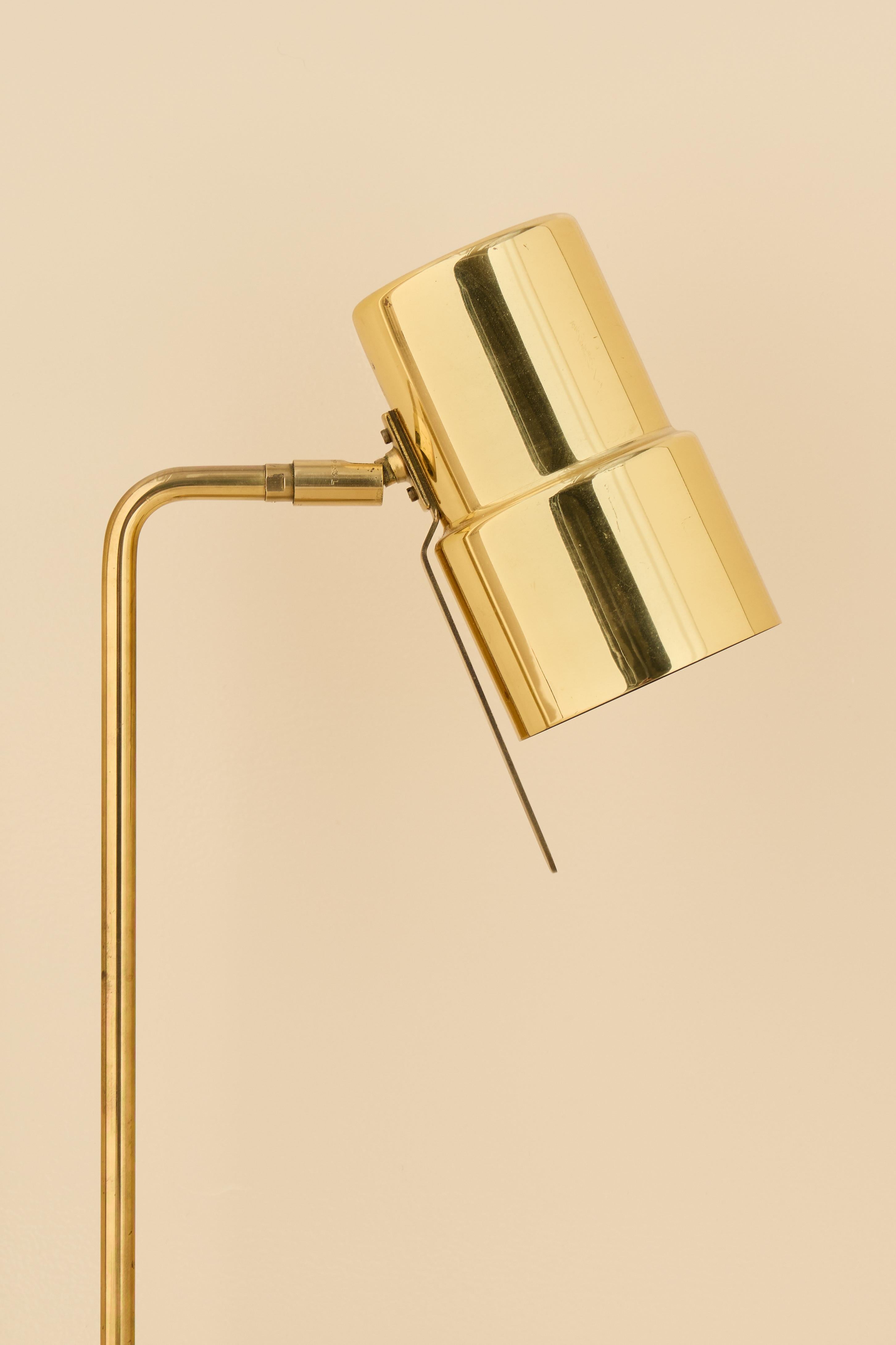 Paire de lampes de bureau Hans-Agne Jakobsson modèle B-195, années 1960 Bon état - En vente à Stockholm, SE