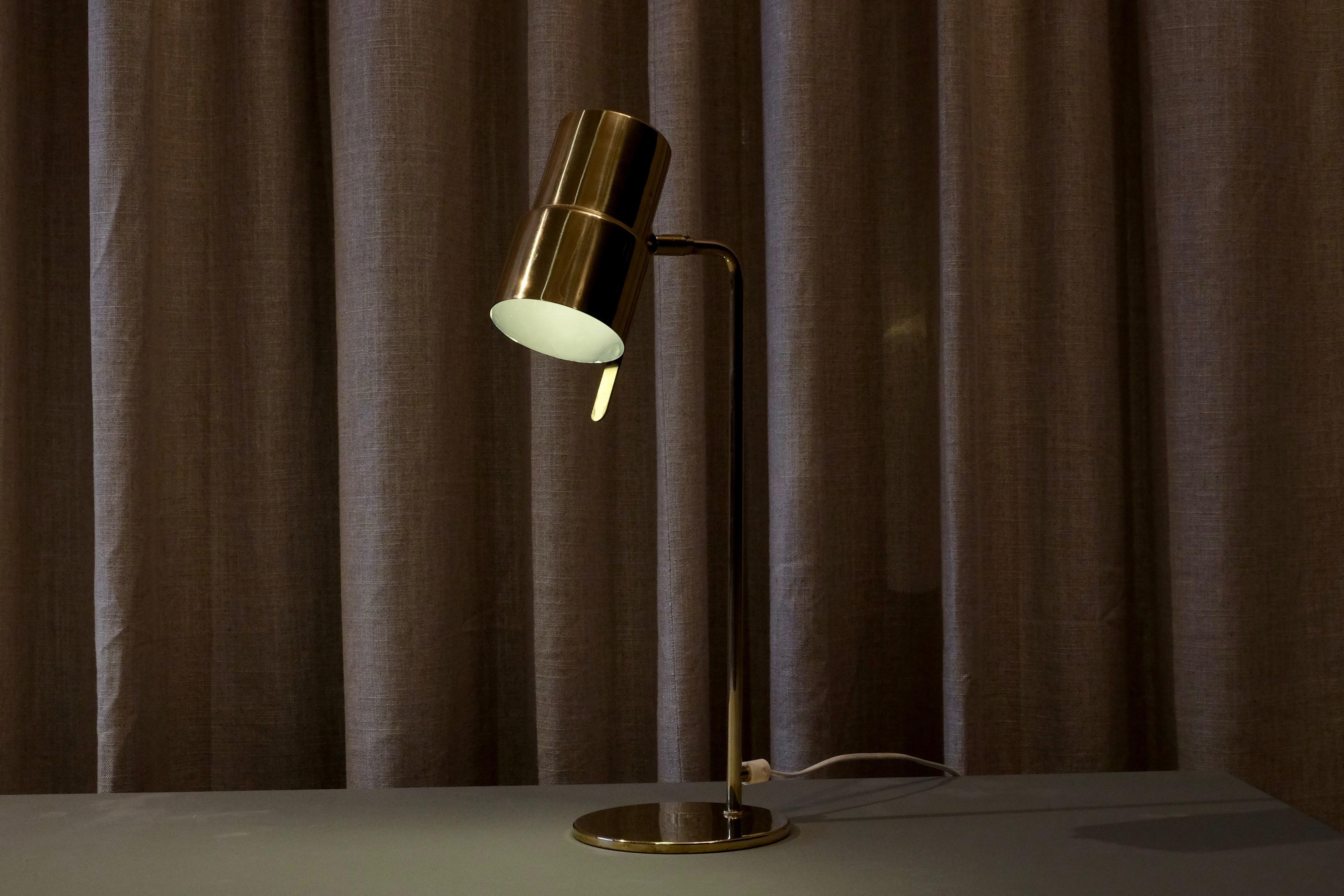 Scandinave moderne Paire de lampes de table Hans-Agne Jakobsson:: modèle B-195:: années 1960 en vente