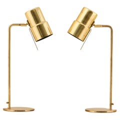 Pair of Hans-Agne Jakobsson Table Lamps Model B-195, 1960s