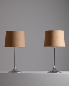 Coppia di lampade da tavolo Hans-Agne Jakobsson modello BN 17, Svezia, anni '60