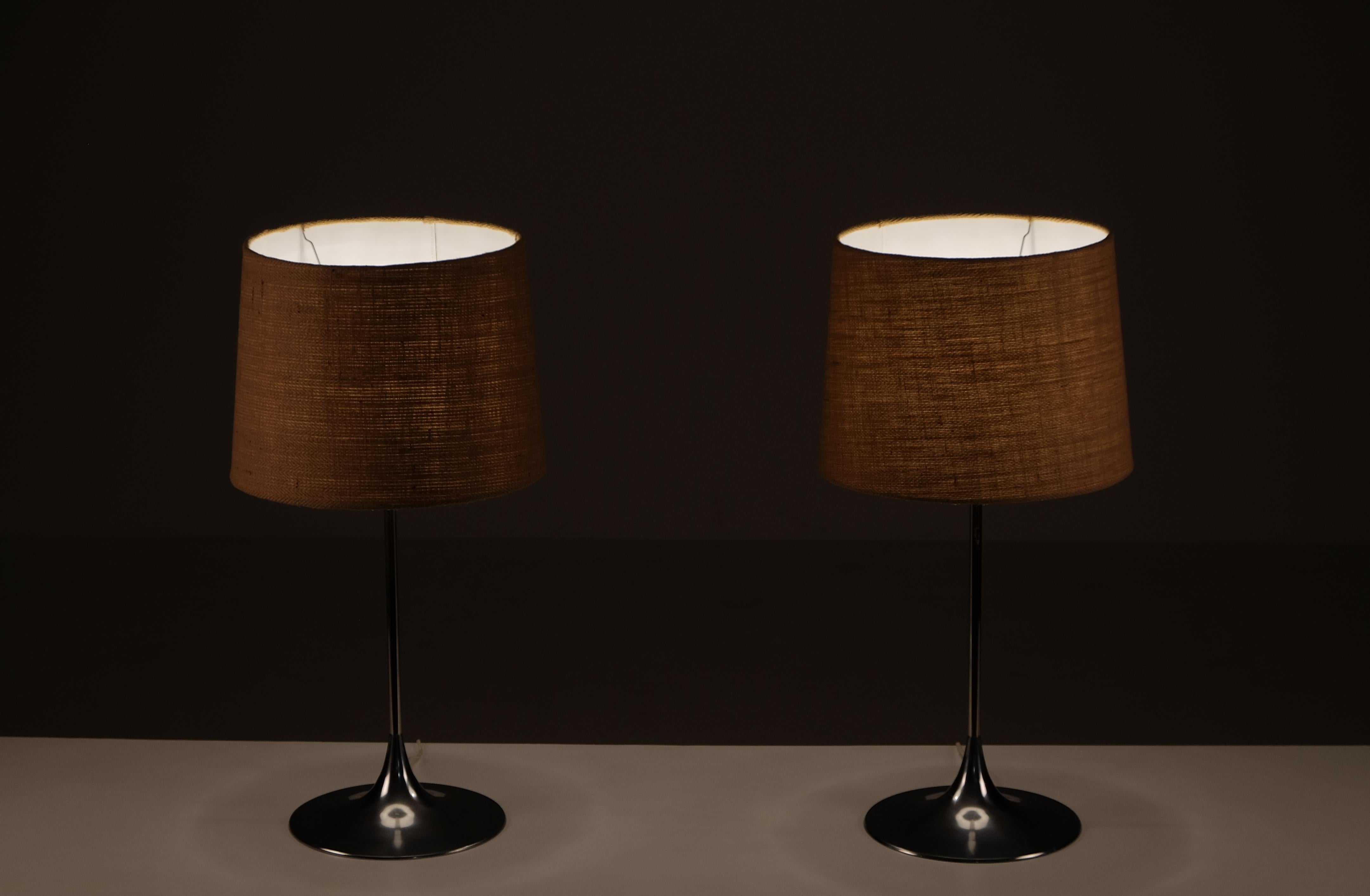 Scandinave moderne Paire de lampes de bureau Hans-Agne Jakobsson modèle BN 17, Suède, années 1960 en vente