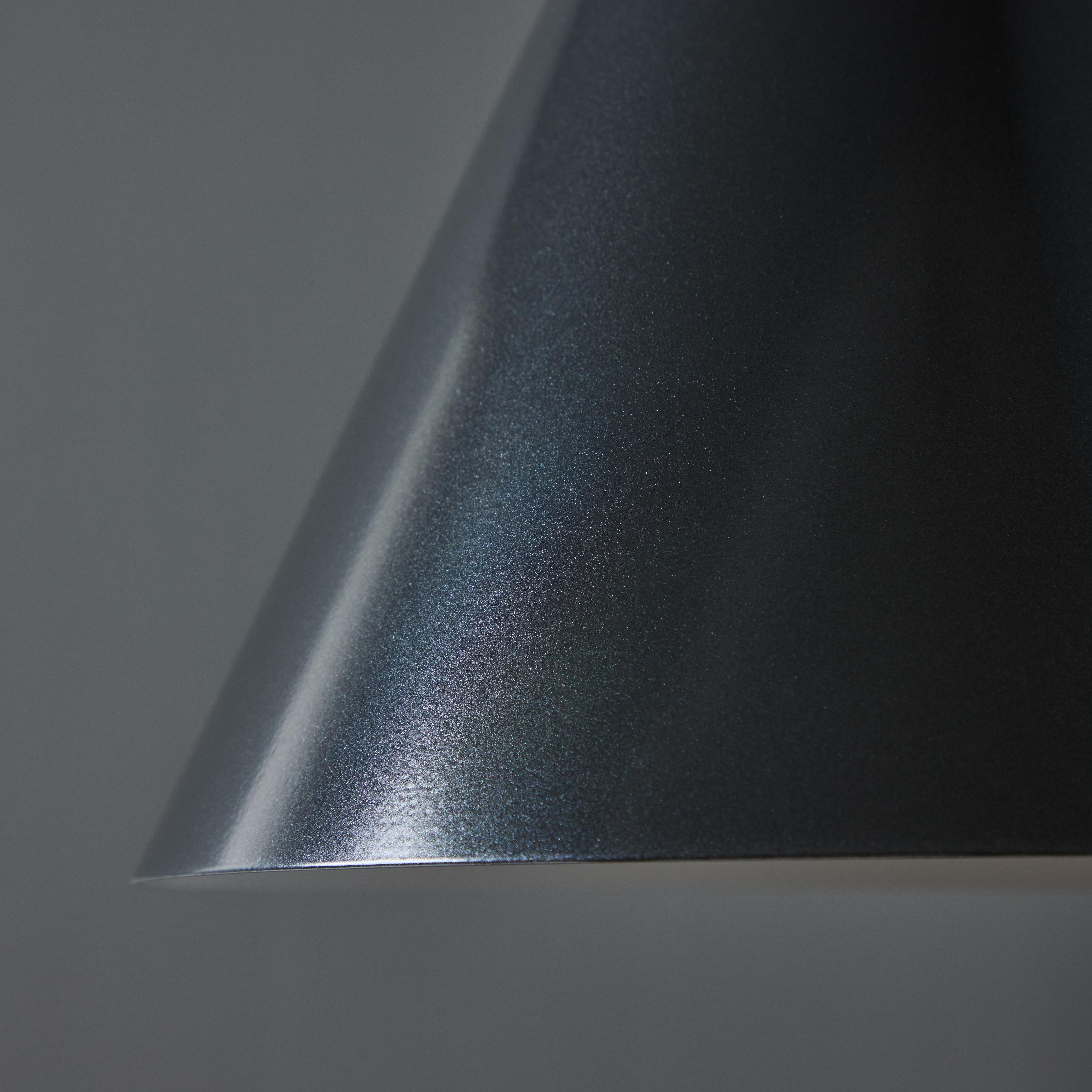 Metal Pair of Hans-Agne Jakobsson 'Tratten' Outdoor Sconces in Painted Steel For Sale